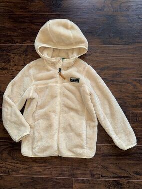 L.L.Bean Kids Hi-Pile Fleece Jacket, Size 5-6(m)